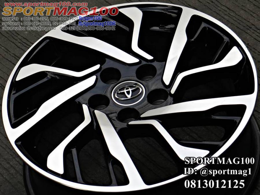 ล้อแม็กซ์ป้ายแดง Toyota NewCHR 5รู114 ดำหน้าเงา 6.5-17นิ้ว(ลาดพร้าว) ล้อแม็ก ล้อแม็กซ์ป้ายแดง Toyota NewCHR 5รู114 ดำหน้าเงา 6.5-17นิ้ว(ลาดพร้าว)