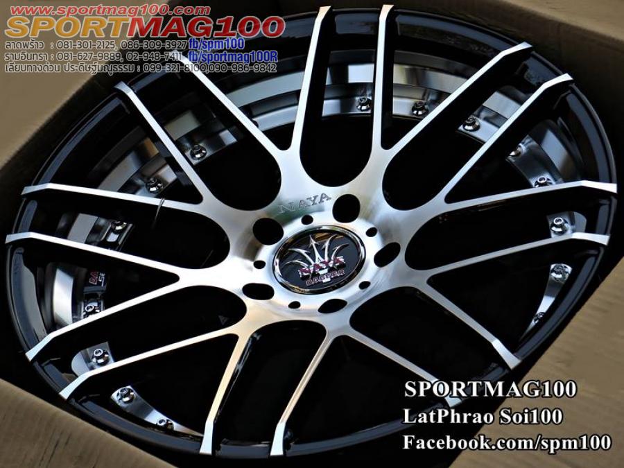 ล้อแม็กใหม่ NAYA Dagger Berano 5รู114 ดำหน้าเงาอันเดอร์คัต F8 R9 -18นิ้ว ล้อแม็ก ล้อแม็กใหม่ NAYA Dagger Berano 5รู114 ดำหน้าเงาอันเดอร์คัต F8 R9 -18นิ้ว