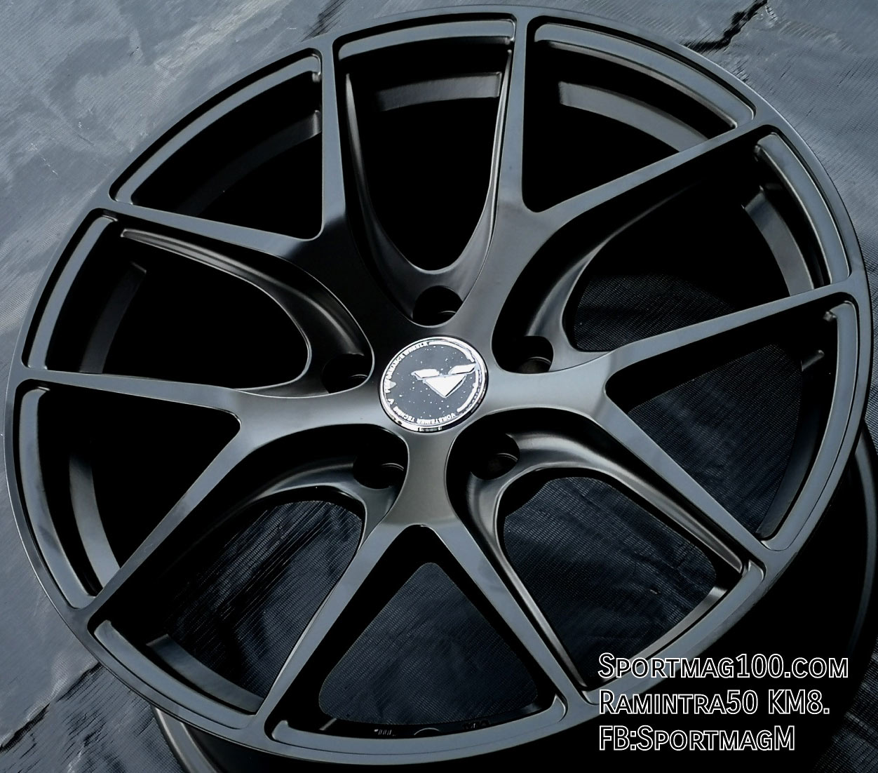 แม็กซ์ใหม่ Vorsteiner P101 5รู114 ET38 ดำด้าน 8.5 -18นิ้ว ล้อแม็ก แม็กซ์ใหม่ Vorsteiner P101 5รู114 ET38 ดำด้าน 8.5 -18นิ้ว