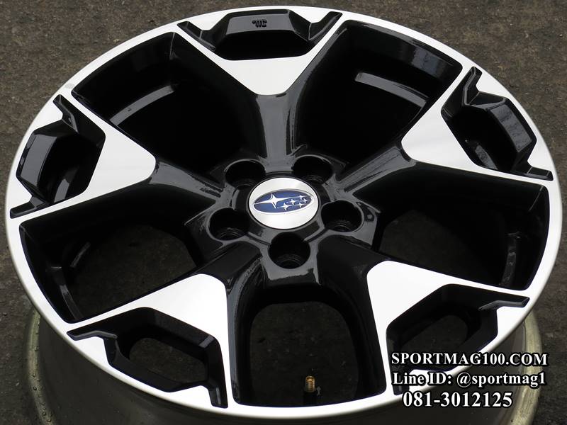 ล้อแม็กติดรถ SUBARU XV 5รู100 ดำหน้าเงา 7-17นิ้ว(ลาดพร้าว) ล้อแม็ก ล้อแม็กติดรถ SUBARU XV 5รู100 ดำหน้าเงา 7-17นิ้ว(ลาดพร้าว)