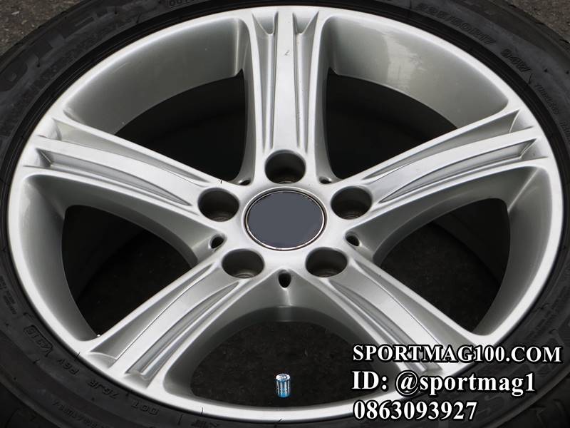 แม็กซ์มือสองแท้ BMW F30 5รู120 ซิลเวอร์ 7.5-17นิ้ว(ลาดพร้าว) ล้อแม็ก แม็กซ์มือสองแท้ BMW F30 5รู120 ซิลเวอร์ 7.5-17นิ้ว(ลาดพร้าว)