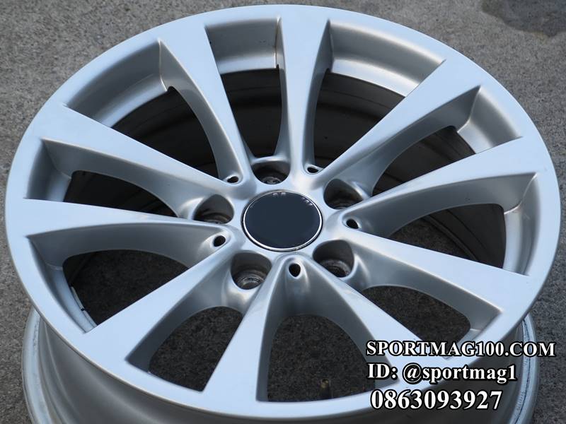 ล้อแม็กมือสองแท้ BMW F30 5รู120 ซิลเวอร์ 7.5-17นิ้ว(เลียบด่วน) ล้อแม็ก ล้อแม็กมือสองแท้ BMW F30 5รู120 ซิลเวอร์ 7.5-17นิ้ว(เลียบด่วน)