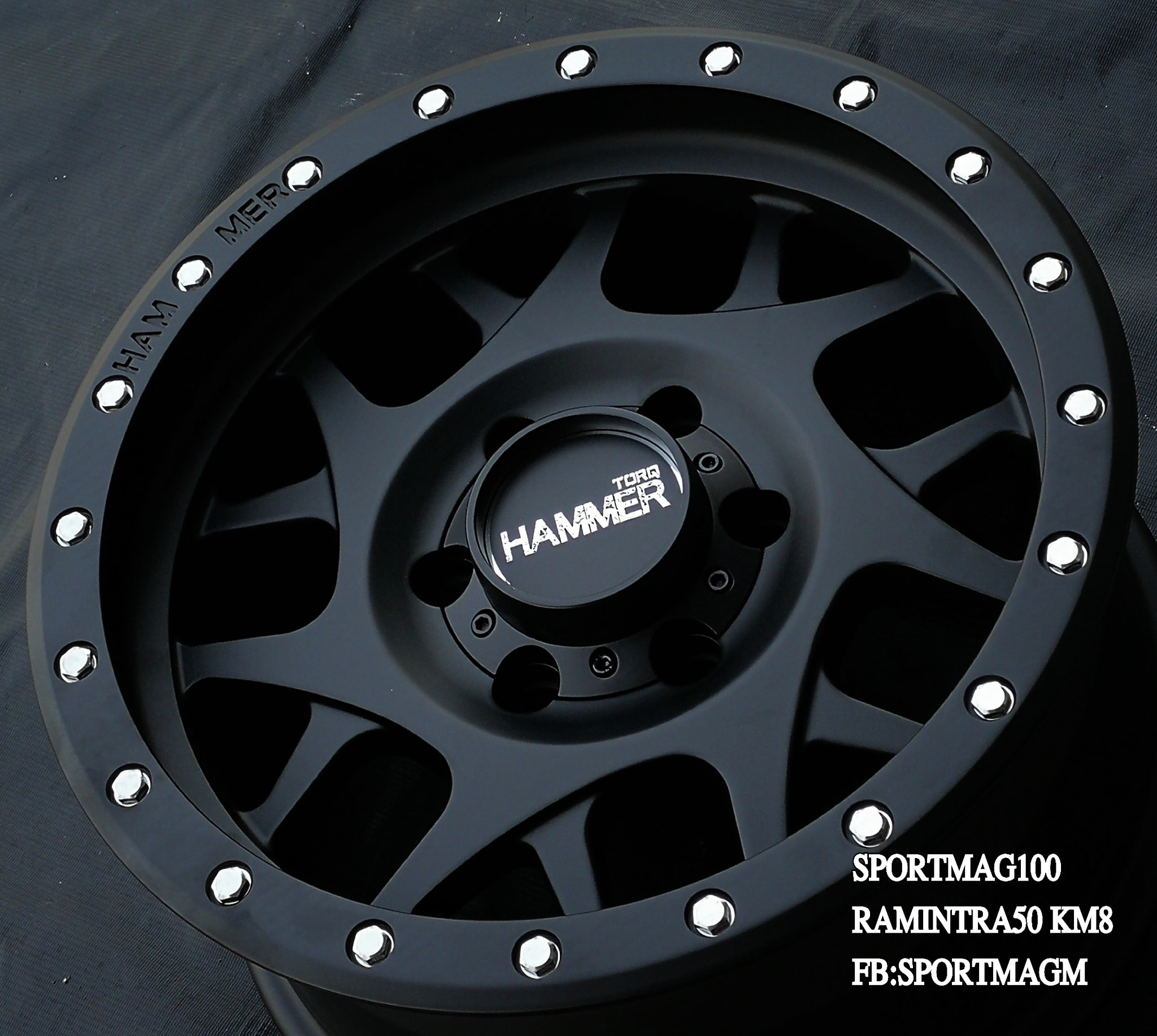 แม็กซ์ใหม่ Hammer HM3 6รู139 ET20 ดำด้าน 8.5-17นิ้ว ล้อแม็ก แม็กซ์ใหม่ Hammer HM3 6รู139 ET20 ดำด้าน 8.5-17นิ้ว