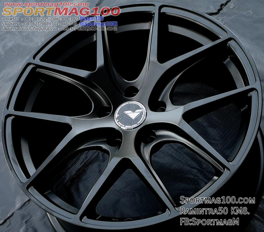 แม็กซ์ใหม่ Vorsteiner P101 5รู112 ET38 ดำด้าน 8.5 -18นิ้ว ล้อแม็ก แม็กซ์ใหม่ Vorsteiner P101 5รู112 ET38 ดำด้าน 8.5 -18นิ้ว
