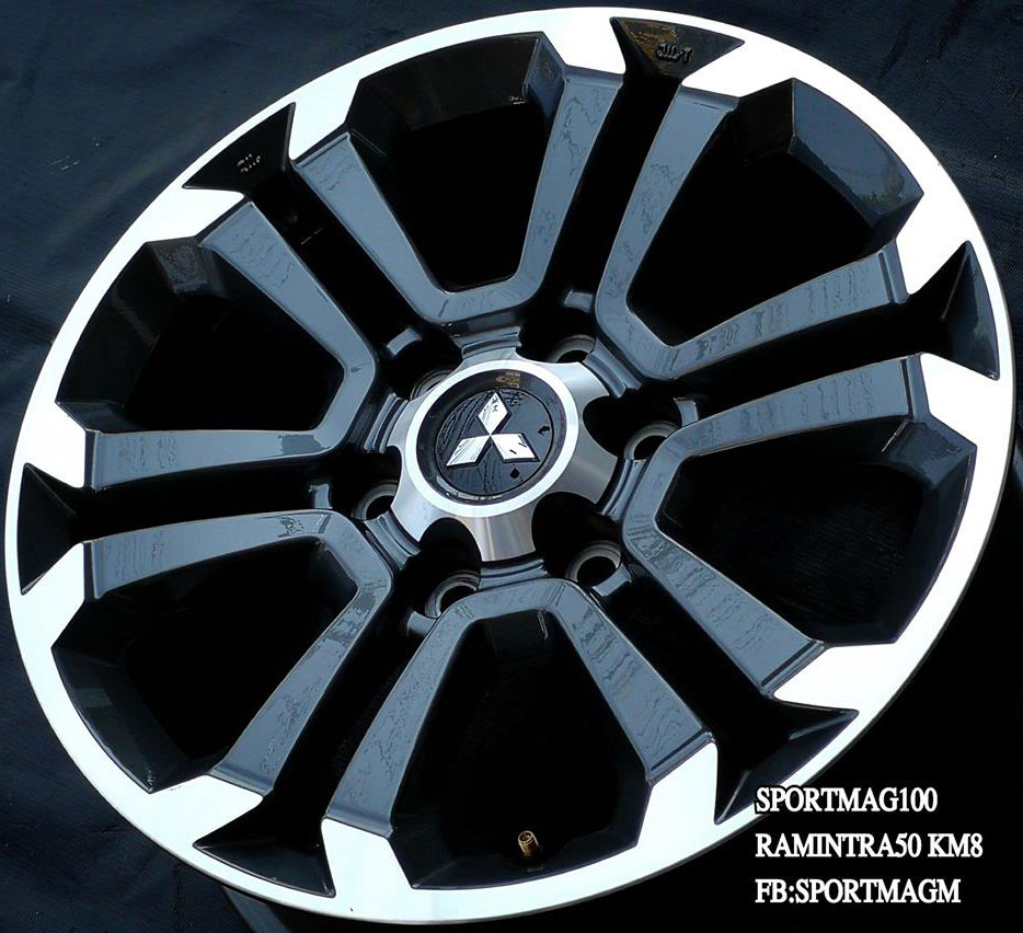 แม็กซ์ป้ายแดง Mitsubishi New Triton 6รู139 ET38 เทาหน้าเงา 7.5-18นิ้ว(รามอินทรา) ล้อแม็ก แม็กซ์ป้ายแดง Mitsubishi New Triton 6รู139 ET38 เทาหน้าเงา 7.5-18นิ้ว(รามอินทรา)