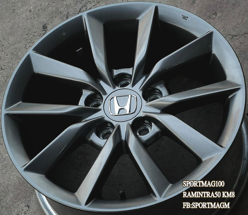 แม็กซ์ป้ายแดง All New Civic 5รู114 กันเมทาลิก 7-16นิ้ว(รามอินทรา-ลาดพร้าว) ล้อแม็ก แม็กซ์ป้ายแดง All New Civic 5รู114 กันเมทาลิก 7-16นิ้ว(รามอินทรา-ลาดพร้าว)