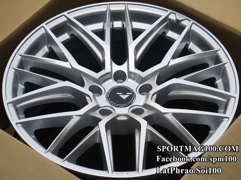 ล้อแม็กใหม่ MGW Vorsteiner 5รู100 ซิลเวอร์หน้าเงา 8.5-18นิ้ว ล้อแม็ก ล้อแม็กใหม่ MGW Vorsteiner 5รู100 ซิลเวอร์หน้าเงา 8.5-18นิ้ว