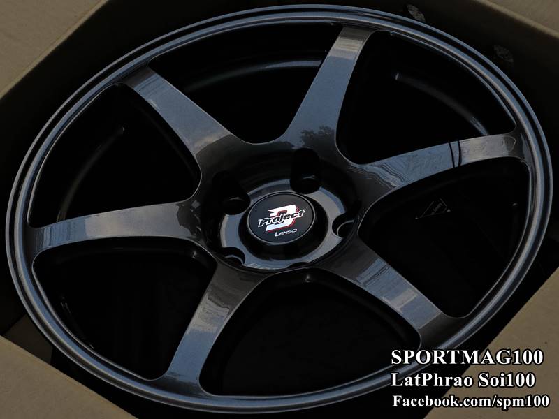 แม็กซ์ใหม่ Lenso ProjectD RACE6 5รู114 ET38 ไฮเปอร์ดาร์ค 7.5-17นิ้ว ล้อแม็ก แม็กซ์ใหม่ Lenso ProjectD RACE6 5รู114 ET38 ไฮเปอร์ดาร์ค 7.5-17นิ้ว