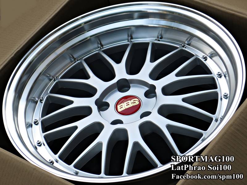 ล้อแม็กใหม่ BBS LMR 5รู114 ซิลเวอร์ขอบกระจก F8.5 R9.5-19นิ้ว ล้อแม็ก ล้อแม็กใหม่ BBS LMR 5รู114 ซิลเวอร์ขอบกระจก F8.5 R9.5-19นิ้ว