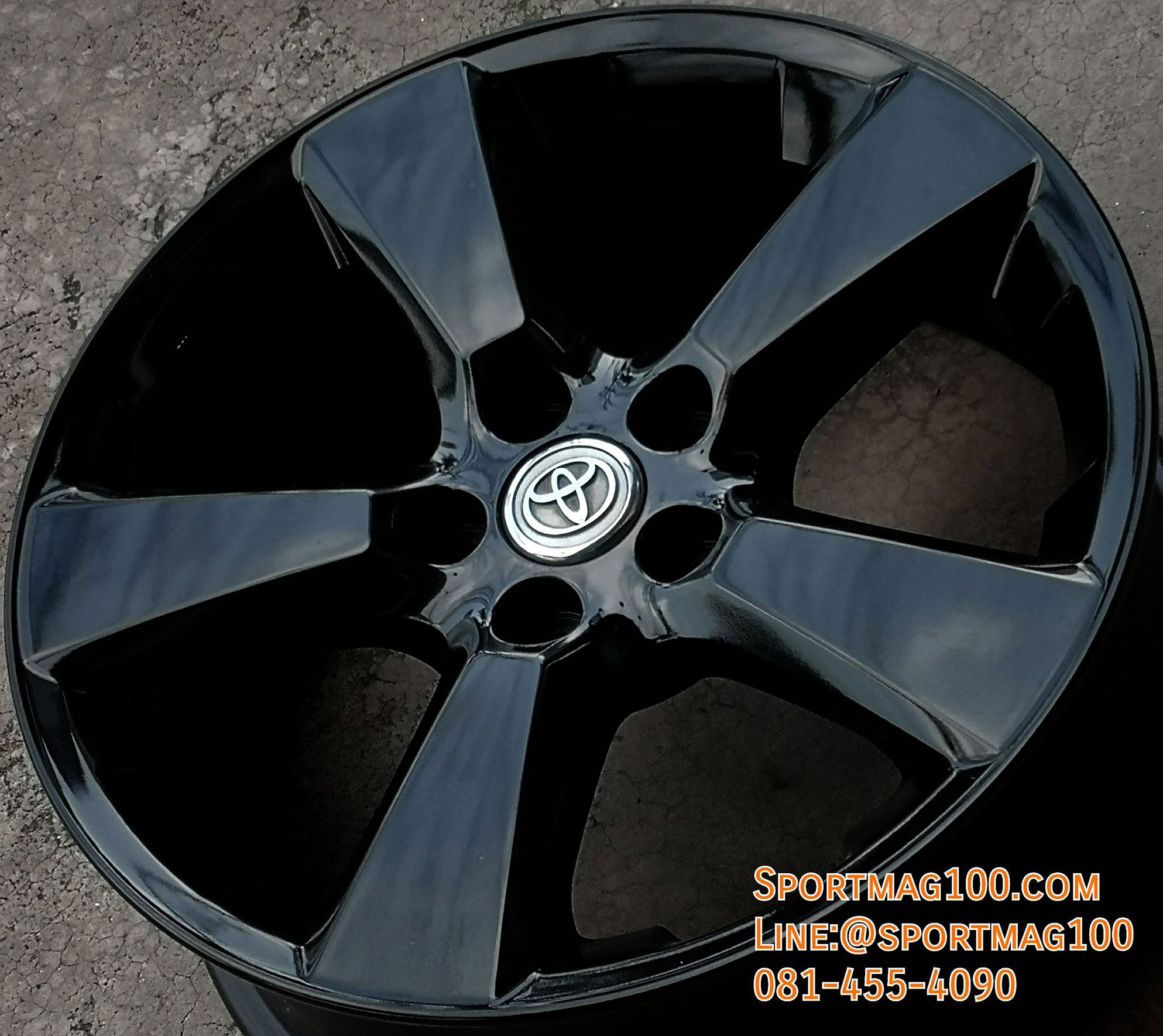 แม็กซ์มือสอง Lexus RX350 5รู114 รมดำ 7-18นิ้ว ล้อแม็ก แม็กซ์มือสอง Lexus RX350 5รู114 รมดำ 7-18นิ้ว