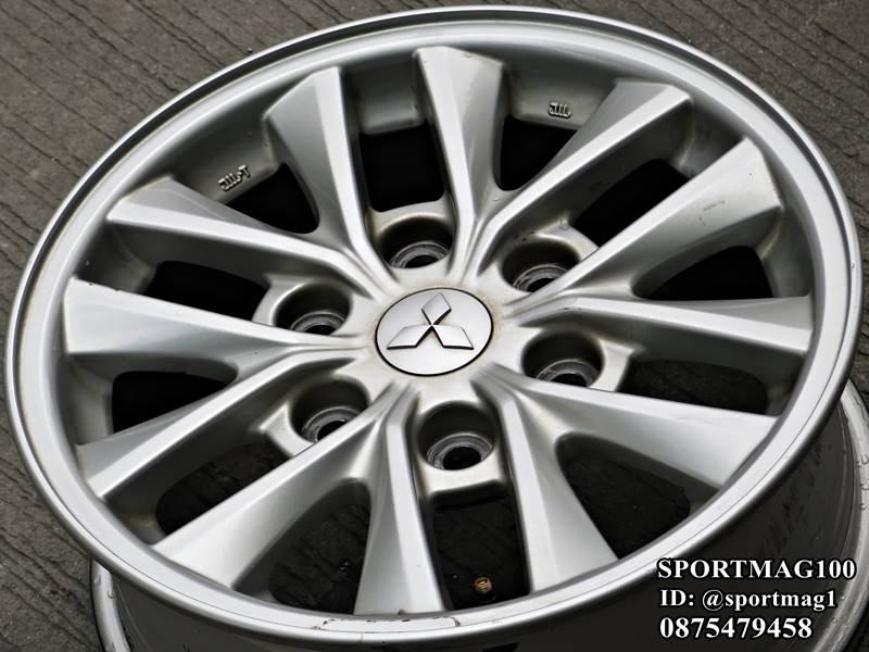ล้อแม็กซ์มือสองห้าง Mitsubishi Triton 6รู139 บรอนซ์ 7-16นิ้ว ล้อแม็ก ล้อแม็กซ์มือสองห้าง Mitsubishi Triton 6รู139 บรอนซ์ 7-16นิ้ว