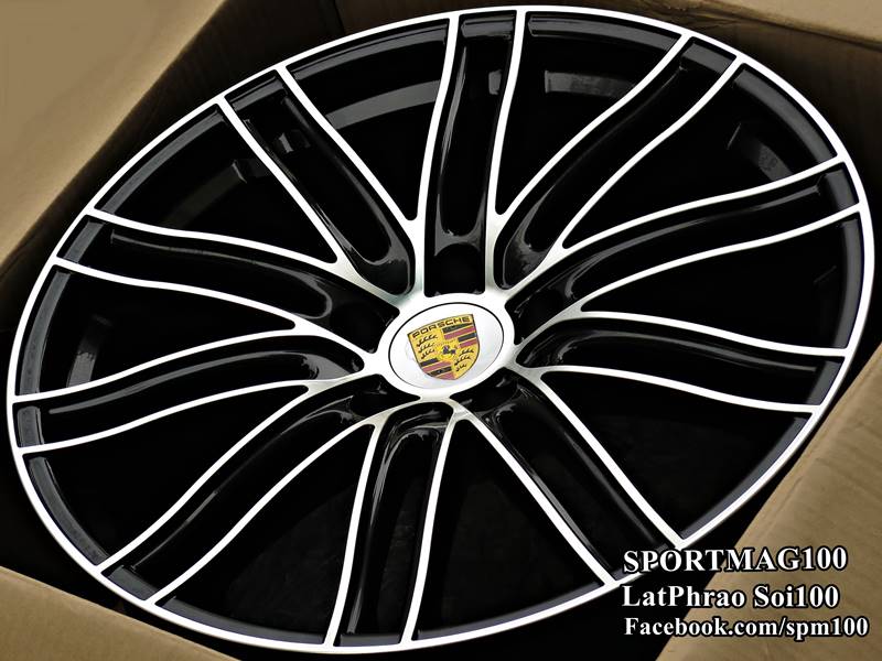 ล้อแม็ก Porsche1381 5รู112 ดำหน้าเงา F9.5 R10-21นิ้ว ล้อแม็ก ล้อแม็ก Porsche1381 5รู112 ดำหน้าเงา F9.5 R10-21นิ้ว