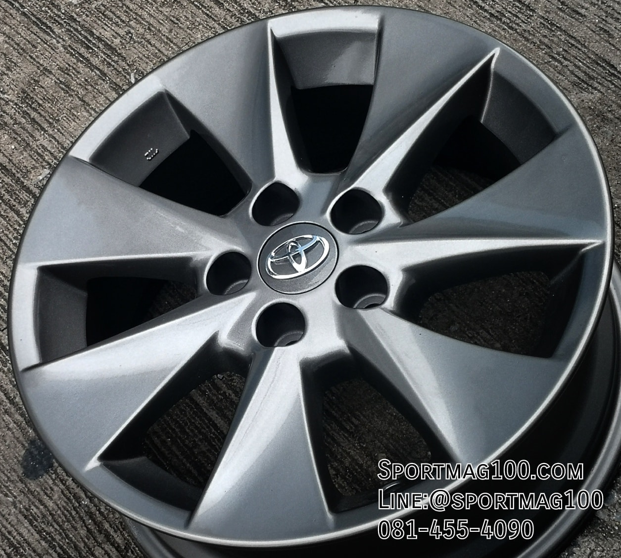 แม็กซ์มือสอง Toyota Alphard 5รู114 กันเมทาลิก 7-17นิ้ว(รามอินทรา) ล้อแม็ก แม็กซ์มือสอง Toyota Alphard 5รู114 กันเมทาลิก 7-17นิ้ว(รามอินทรา)