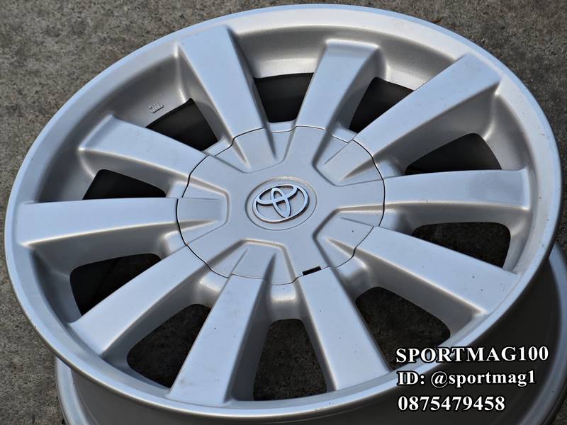 ล้อแม็กซ์มือสองห้าง Toyota Alphard 5รู114 ซิลเวอร์ 6.5-16นิ้ว(ลาดพร้าว) ล้อแม็ก ล้อแม็กซ์มือสองห้าง Toyota Alphard 5รู114 ซิลเวอร์ 6.5-16นิ้ว(ลาดพร้าว)