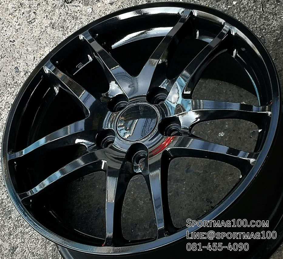 ล้อแม็กมือสองแท้ Honda DC5 5รู114 รมดำ 7-17นิ้ว(รามอินทรา) ล้อแม็ก ล้อแม็กมือสองแท้ Honda DC5 5รู114 รมดำ 7-17นิ้ว(รามอินทรา)