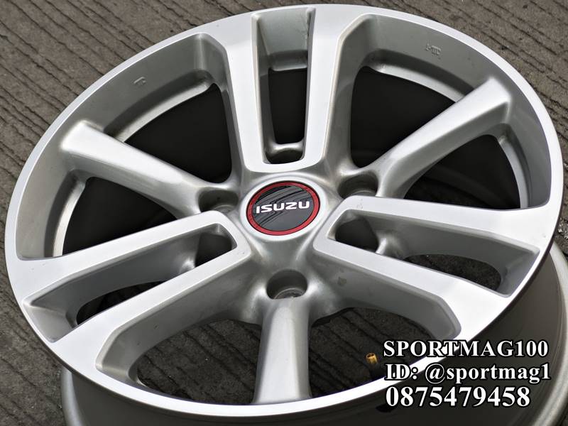 ล้อแม็กมือสอง ISUZU D-MAX 6รู139 ซิลเวอร์ 7-17นิ้ว(ลาดพร้าว) ล้อแม็ก ล้อแม็กมือสอง ISUZU D-MAX 6รู139 ซิลเวอร์ 7-17นิ้ว(ลาดพร้าว)