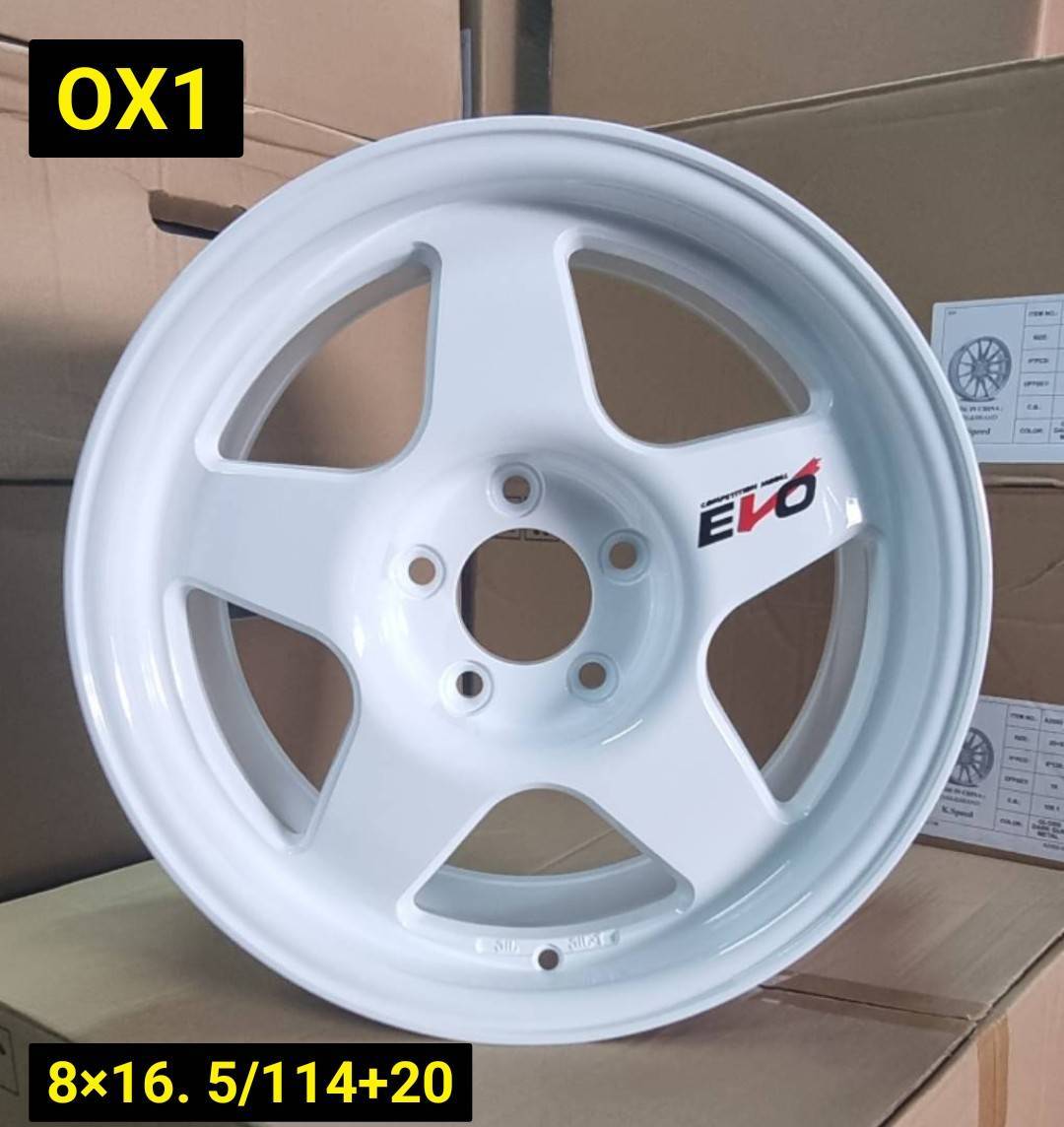 ล้อแม็กใหม่ Kspeed EVO 5รู114 ET20 สีขาว 8-16นิ้ว ล้อแม็ก ล้อแม็กใหม่ Kspeed EVO 5รู114 ET20 สีขาว 8-16นิ้ว