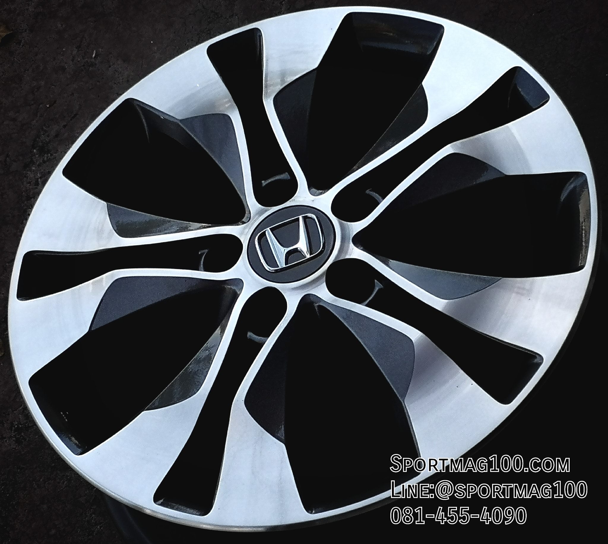 ล้อแม็กมือสอง Honda CRV 5รู114 กันเมทาลิกหน้าเงา 6.5-17นิ้ว ล้อแม็ก ล้อแม็กมือสอง Honda CRV 5รู114 กันเมทาลิกหน้าเงา 6.5-17นิ้ว