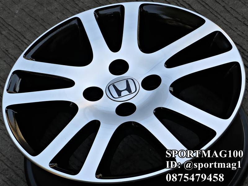 ล้อแม็กมือสอง Honda Civic Modify 4รู100 ดำหน้าเงา 6-15นิ้ว ล้อแม็ก ล้อแม็กมือสอง Honda Civic Modify 4รู100 ดำหน้าเงา 6-15นิ้ว