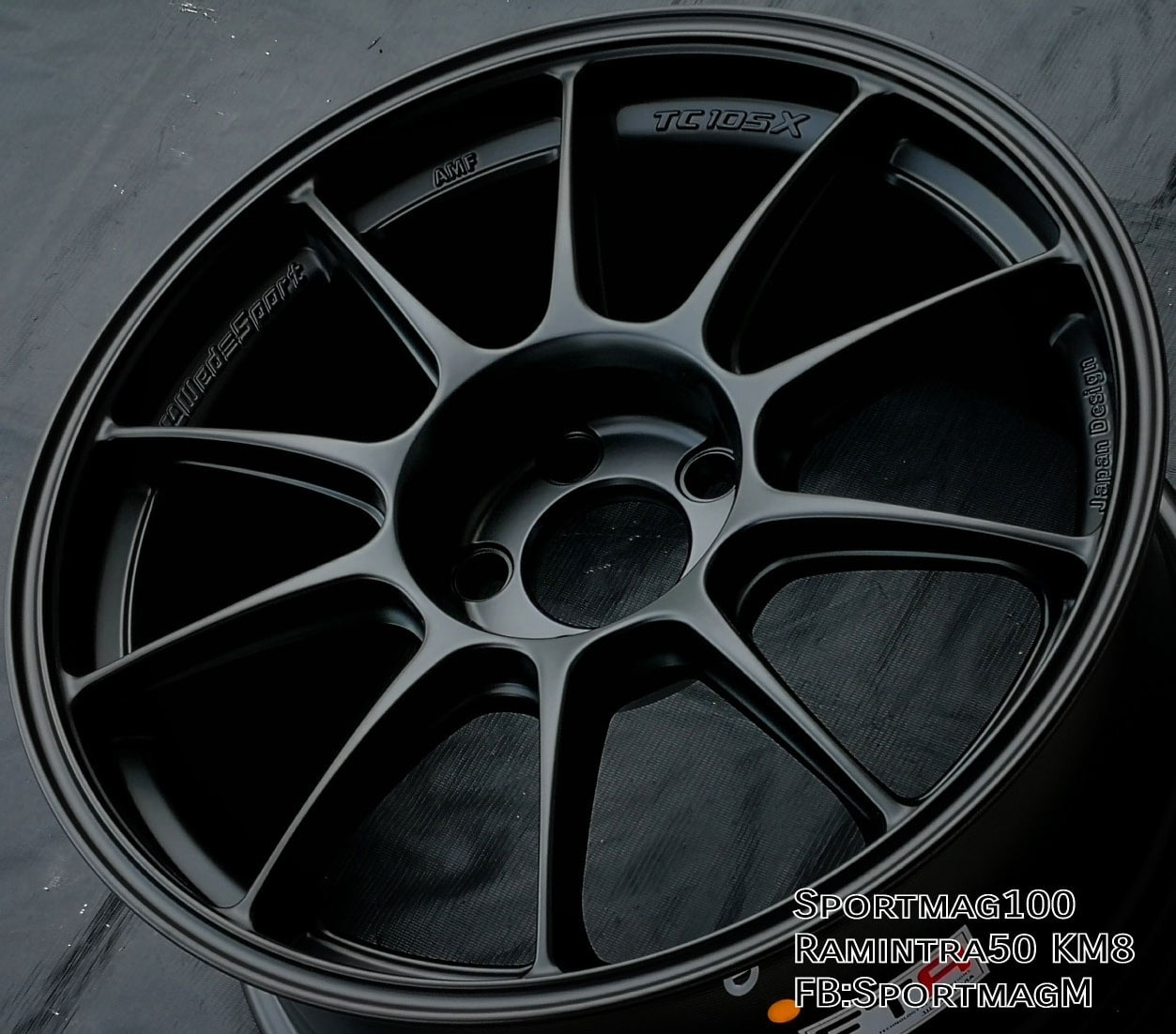 ล้อใหม่สุดเบา FlowFroming AOW TC105X 5รู114 ET35 ดำด้าน 8.5-18นิ้ว ล้อแม็ก ล้อใหม่สุดเบา FlowFroming AOW TC105X 5รู114 ET35 ดำด้าน 8.5-18นิ้ว