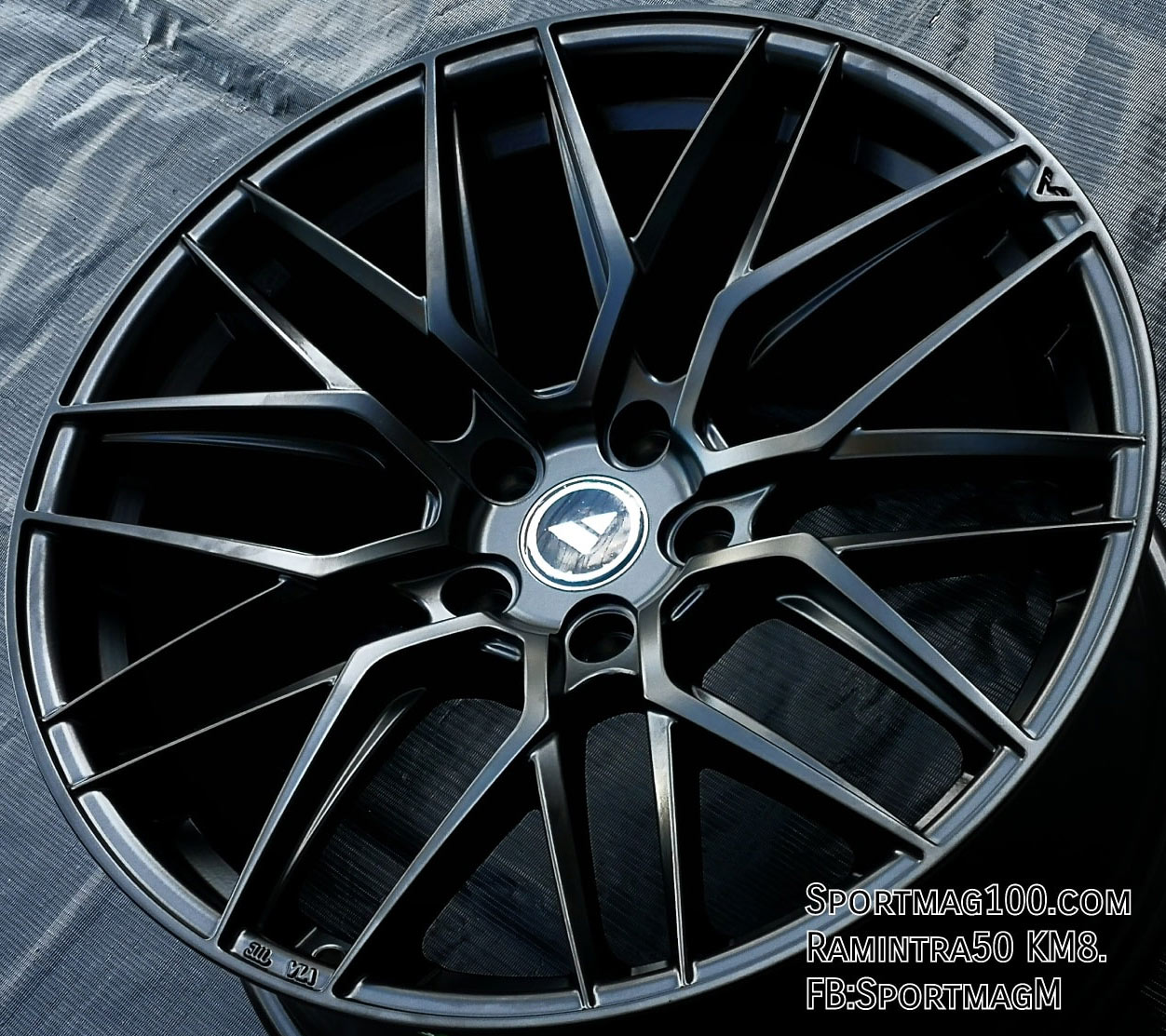 แม็กซ์ใหม่ MGW Vorsteiner 5รู114 ET38 ดำด้าน 8.5-19นิ้ว ล้อแม็ก แม็กซ์ใหม่ MGW Vorsteiner 5รู114 ET38 ดำด้าน 8.5-19นิ้ว