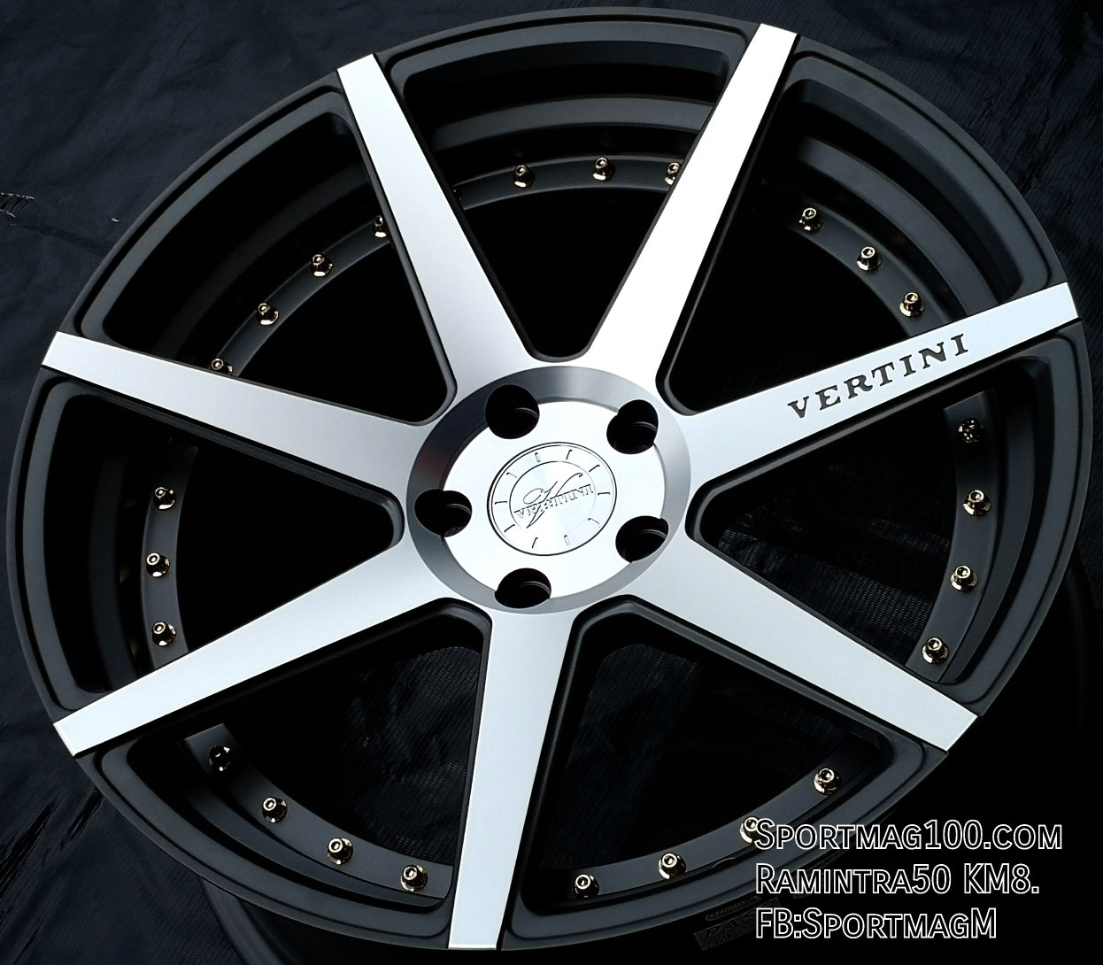 เฮียสั่งลด ล้อแม็กใหม่แท้ USA Vertini Dynasty 5รู112 ET35-45 เทาหน้าเงา F8.5 R9.5-19นิ้ว ล้อแม็ก เฮียสั่งลด ล้อแม็กใหม่แท้ USA Vertini Dynasty 5รู112 ET35-45 เทาหน้าเงา F8.5 R9.5-19นิ้ว