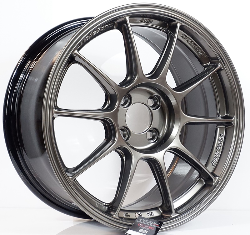 ล้อแม็กใหม่เบา Flowforming AOW TC105X 4รู100 ET35 สีEJ Titan 8-17นิ้ว ล้อแม็ก ล้อแม็กใหม่เบา Flowforming AOW TC105X 4รู100 ET35 สีEJ Titan 8-17นิ้ว