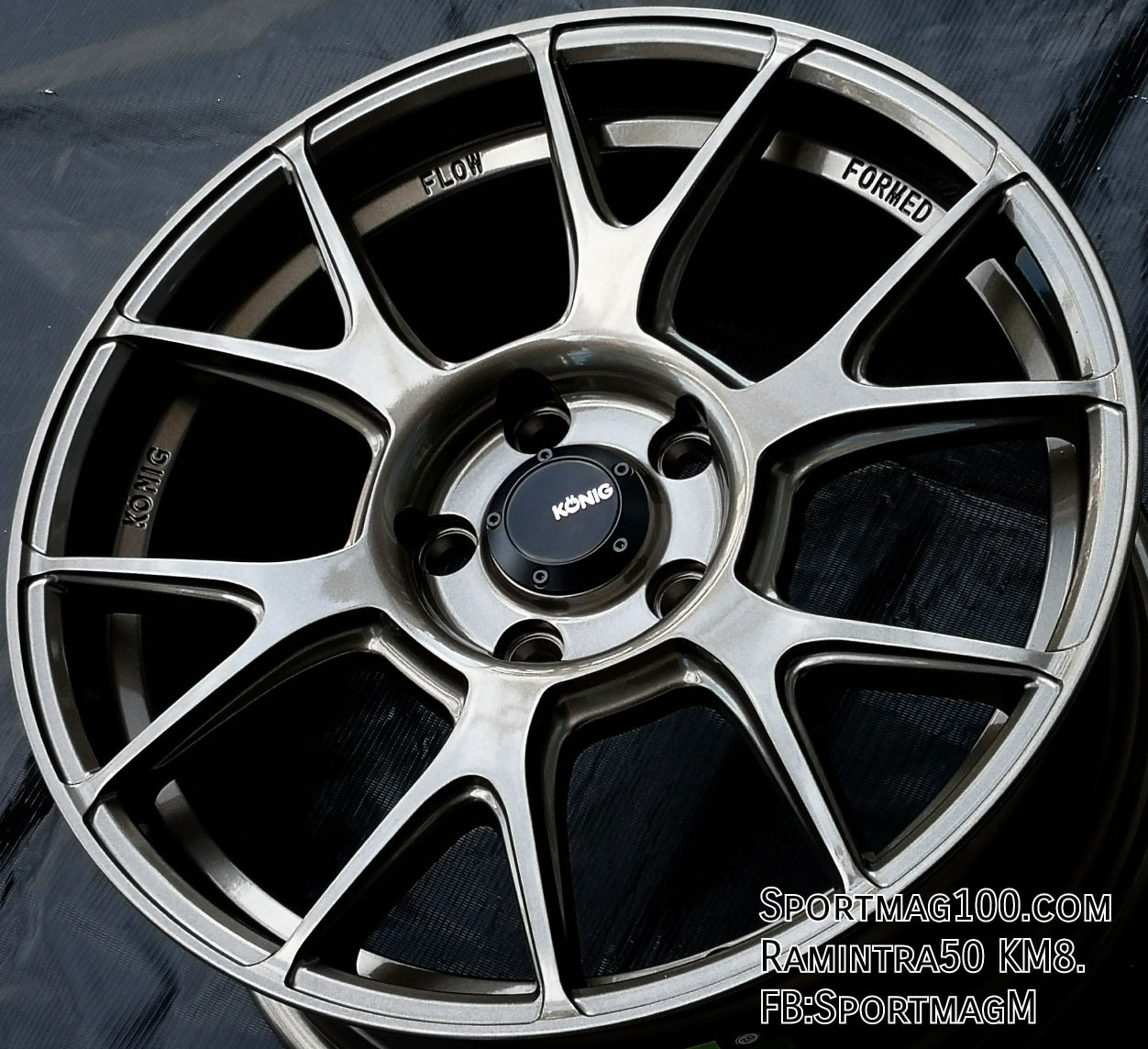 แม็กซ์ใหม่เบา FlowForming USA Konig Ampliform 5รู114 ET40 กรอสบรอนซ์ 8-17นิ้ว ล้อแม็ก แม็กซ์ใหม่เบา FlowForming USA Konig Ampliform 5รู114 ET40 กรอสบรอนซ์ 8-17นิ้ว