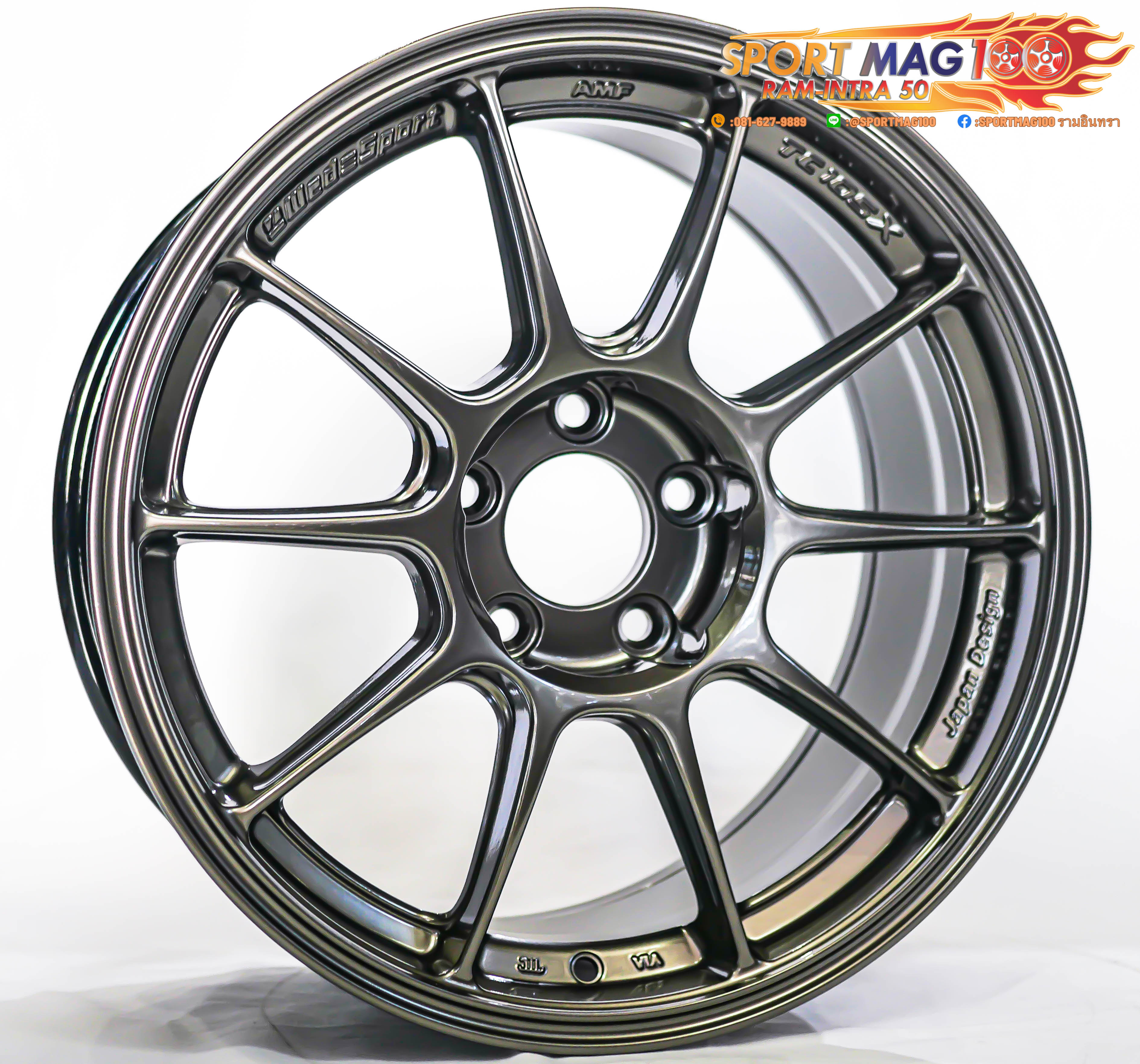 ล้อแม็กใหม่เบา Flowforming AOW TC105X 5รู114 ET32 สีEJ-Titan 8.5-17นิ้ว ล้อแม็ก ล้อแม็กใหม่เบา Flowforming AOW TC105X 5รู114 ET32 สีEJ-Titan 8.5-17นิ้ว