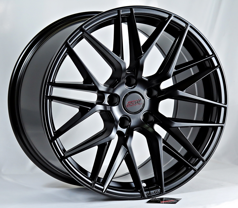 ล้อแม็กใหม่ Vorsteiner S348 5รู114 ดำด้าน 8.5-18นิ้ว ล้อแม็ก ล้อแม็กใหม่ Vorsteiner S348 5รู114 ดำด้าน 8.5-18นิ้ว