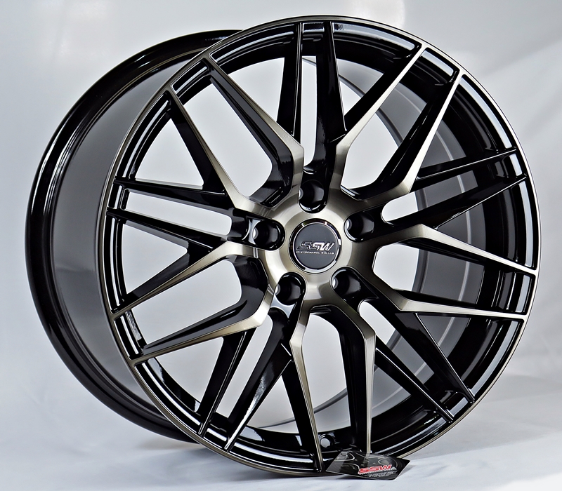 ล้อแม็กใหม่ SSW S348 Vorsteiner 5รู100 ดำแลคชา 8-17นิ้ว ล้อแม็ก ล้อแม็กใหม่ SSW S348 Vorsteiner 5รู100 ดำแลคชา 8-17นิ้ว