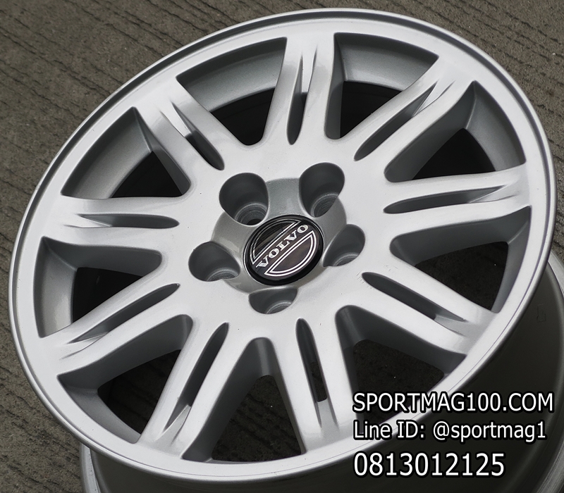 ล้อแม็กมือสอง Volvo S80 5รู108 ซิลเวอร์ 7-16นิ้ว ล้อแม็ก ล้อแม็กมือสอง Volvo S80 5รู108 ซิลเวอร์ 7-16นิ้ว