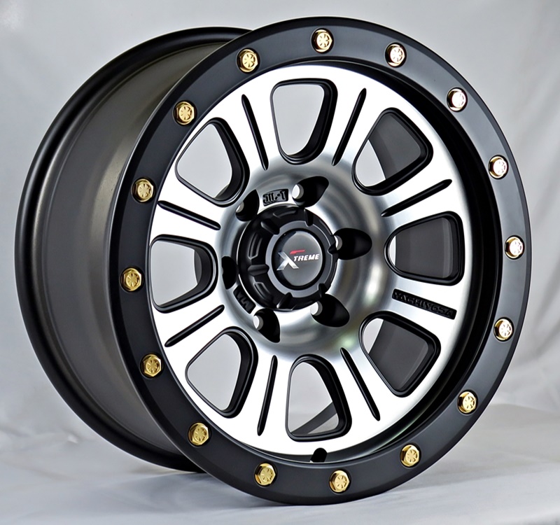 ล้อแม็กใหม่ Yachitoda XJ07 6รู139 ดำหน้าเงาขอบดำ 9-17นิ้ว ล้อแม็ก ล้อแม็กใหม่ Yachitoda XJ07 6รู139 ดำหน้าเงาขอบดำ 9-17นิ้ว