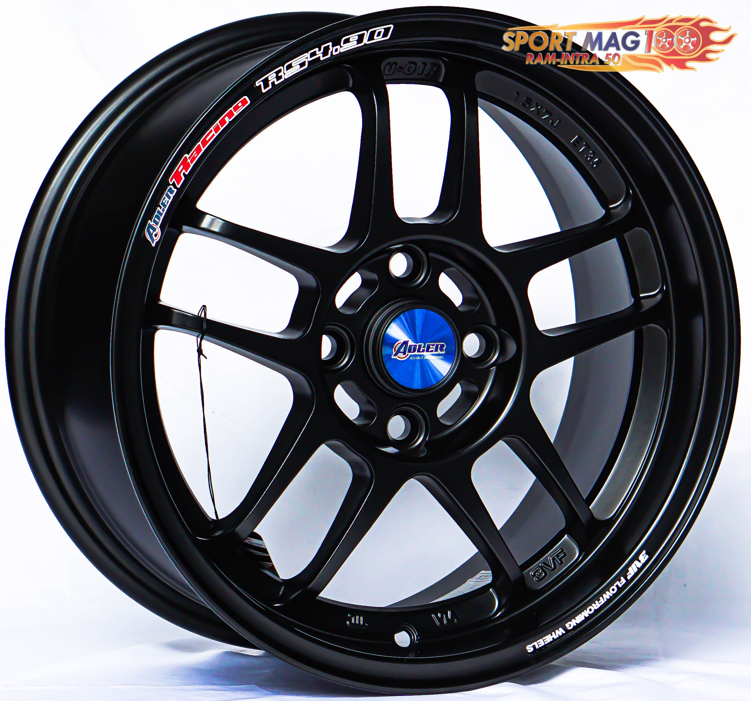 ล้อแม็กใหม่ FlowForming Yachi U01R 4รู100 ดำด้าน เบาที่สุดเพียง 4.9โล 7-15นิ้ว ล้อแม็ก ล้อแม็กใหม่ FlowForming Yachi U01R 4รู100 ดำด้าน เบาที่สุดเพียง 4.9โล 7-15นิ้ว