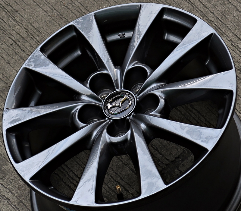 ล้อแม็กมือสอง Mazda CX30 5รู114 กันเมทาลิกหน้าเงา 6.5-16นิ้ว(รามอินทรา-ลาดพร้าว) ล้อแม็ก ล้อแม็กมือสอง Mazda CX30 5รู114 กันเมทาลิกหน้าเงา 6.5-16นิ้ว(รามอินทรา-ลาดพร้าว)