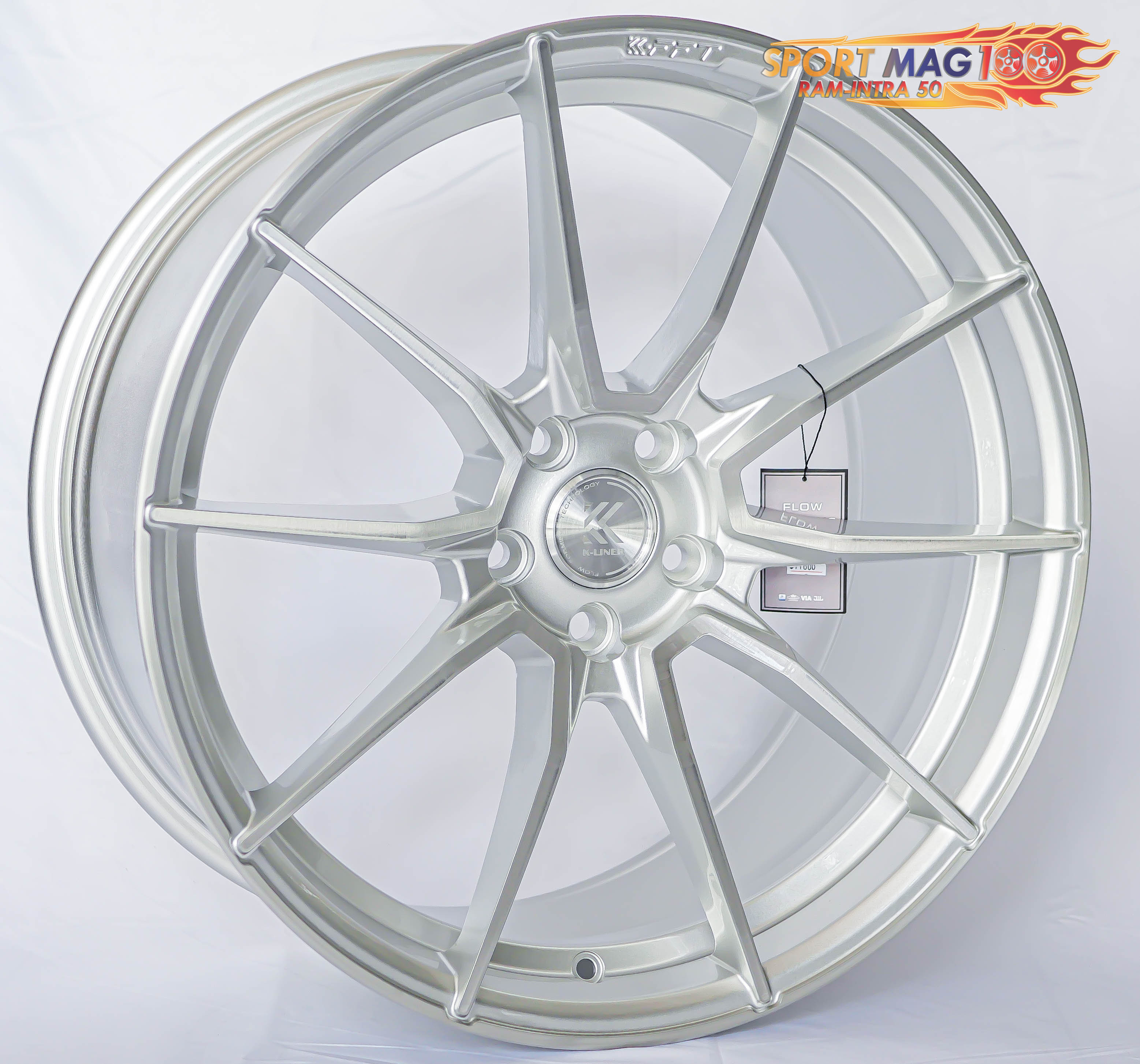 ล้อแม็กใหม่ K-Liner Kl2 5รู114 ET35-40 เงินหน้าเงา F8.5 R9.5-20นิ้ว ล้อแม็ก ล้อแม็กใหม่ K-Liner Kl2 5รู114 ET35-40 เงินหน้าเงา F8.5 R9.5-20นิ้ว