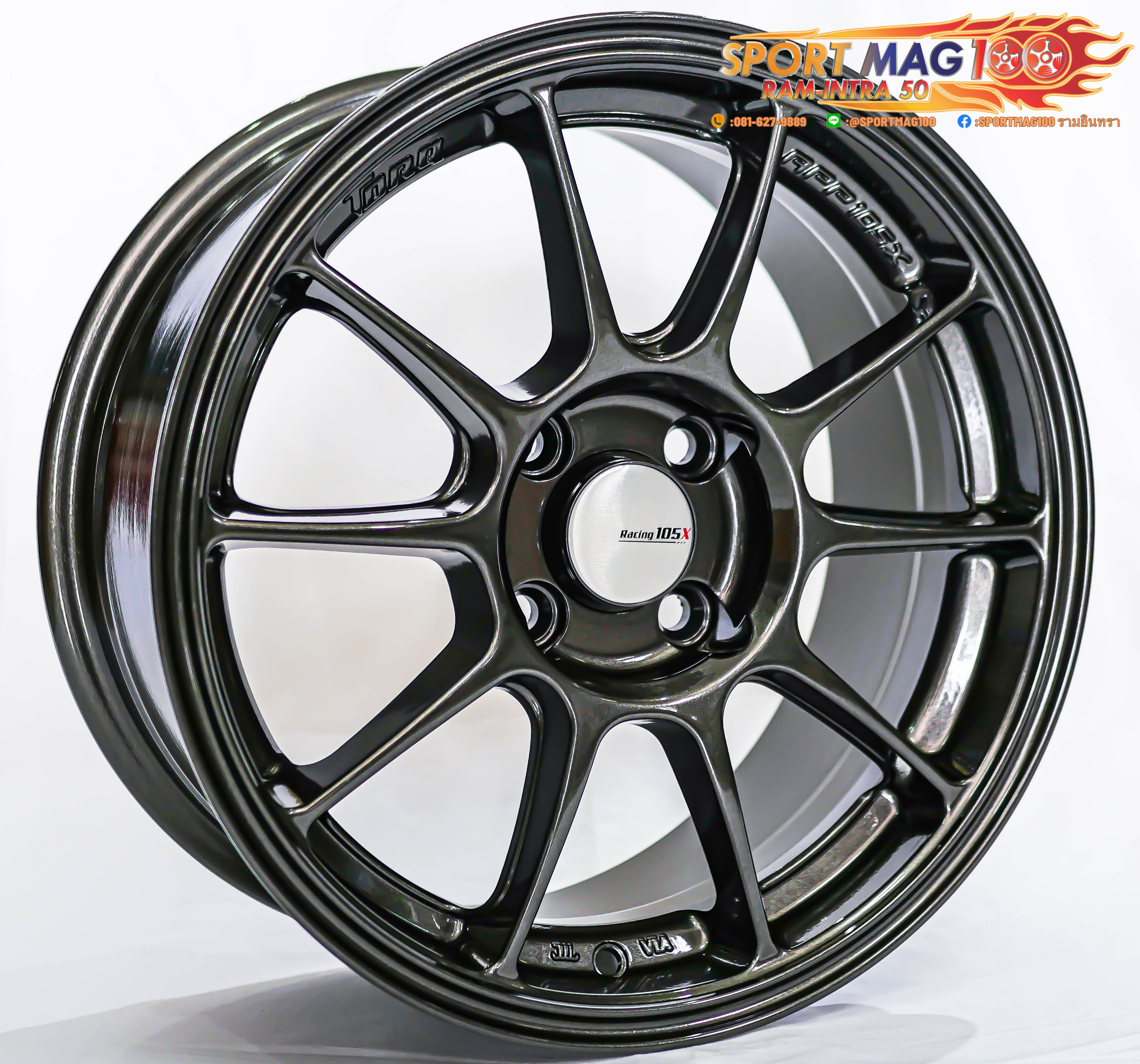 เฮียสั่งลด ล้อแม็กใหม่ TC105X 4รู100 ET35 กันเมทาลิก 7-15นิ้ว ล้อแม็ก เฮียสั่งลด ล้อแม็กใหม่ TC105X 4รู100 ET35 กันเมทาลิก 7-15นิ้ว