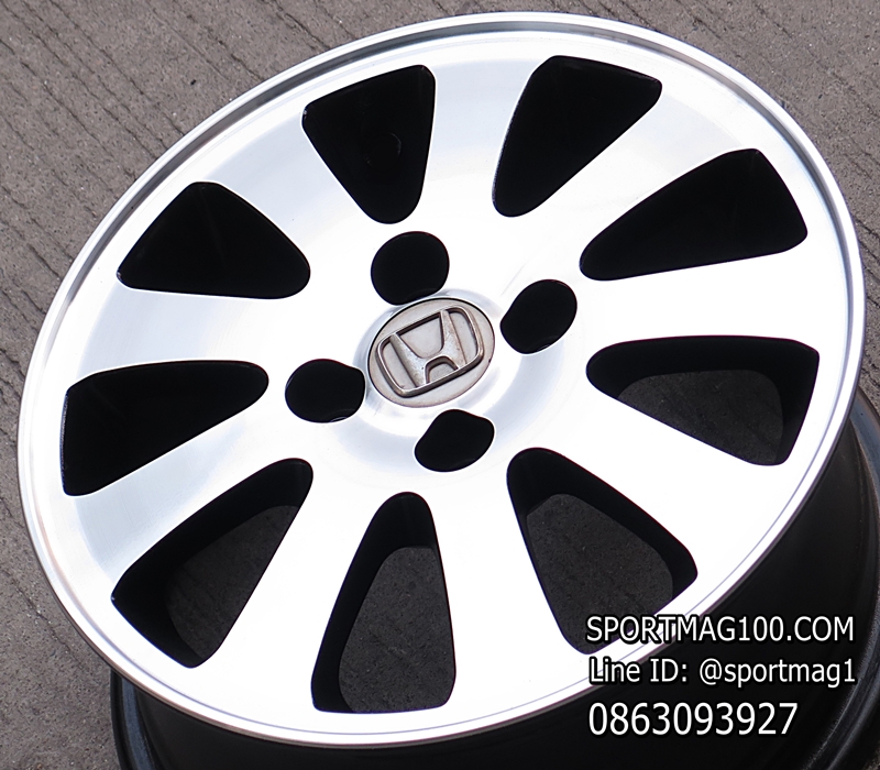 ล้อแม็กมือสอง Honda 4รู100 ดำหน้าเงา 5.5-14นิ้ว(ลาดพร้าว) ล้อแม็ก ล้อแม็กมือสอง Honda 4รู100 ดำหน้าเงา 5.5-14นิ้ว(ลาดพร้าว)