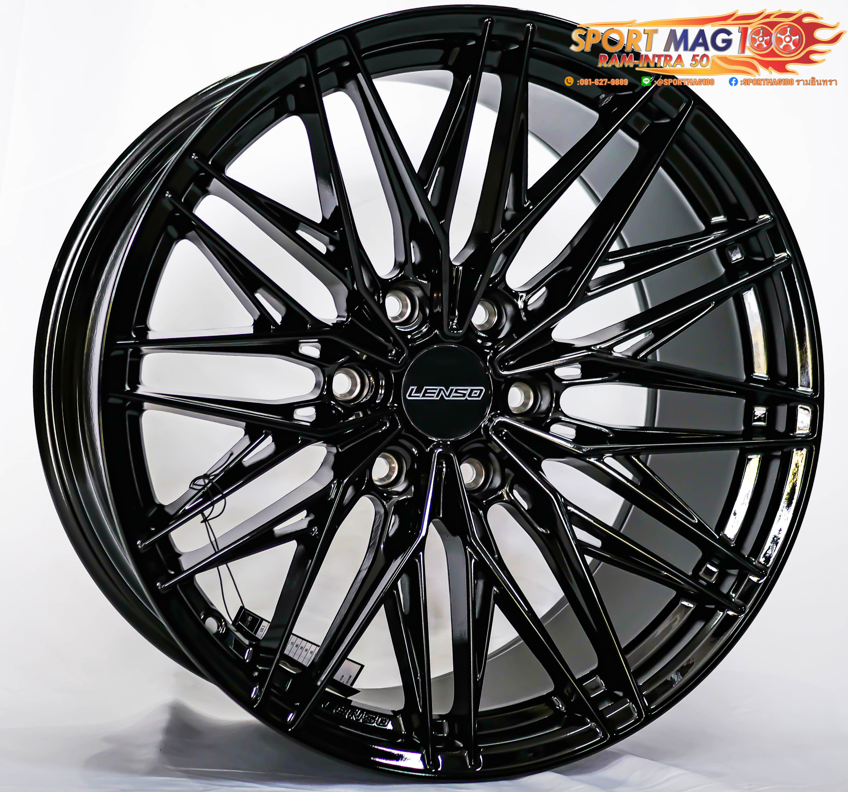 ล้อแม็กใหม่ Lenso Jager JAY Yeti 6รู139 ET15 ดำแวว 9.5-20นิ้ว ล้อแม็ก ล้อแม็กใหม่ Lenso Jager JAY Yeti 6รู139 ET15 ดำแวว 9.5-20นิ้ว