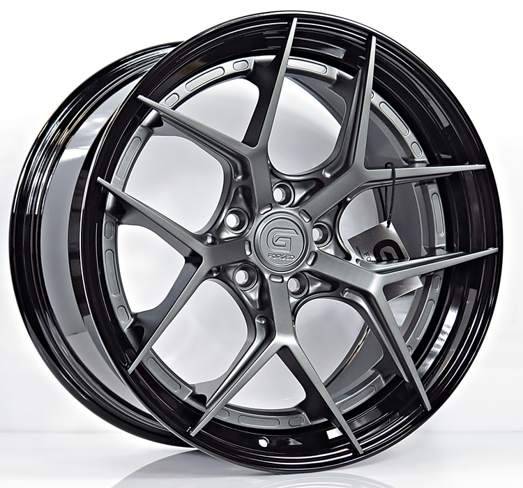 ล้อแม็กแท้2ชิ้น G-Forged GF01 5รู112 สีTitaniumGreymattGlossBlack ET38-40 F8.5 R9.5-19นิ้ว ล้อแม็ก ล้อแม็กแท้2ชิ้น G-Forged GF01 5รู112 สีTitaniumGreymattGlossBlack ET38-40 F8.5 R9.5-19นิ้ว