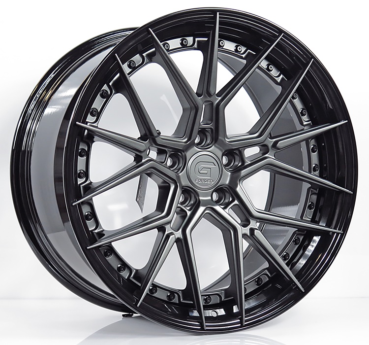 ล้อแม็กแท้2ชิ้น G-Forged GF07 5รู114 สีTitaniumGreymattGlossBlack ET32-40 F8.5 R10-20นิ้ว ล้อแม็ก ล้อแม็กแท้2ชิ้น G-Forged GF07 5รู114 สีTitaniumGreymattGlossBlack ET32-40 F8.5 R10-20นิ้ว