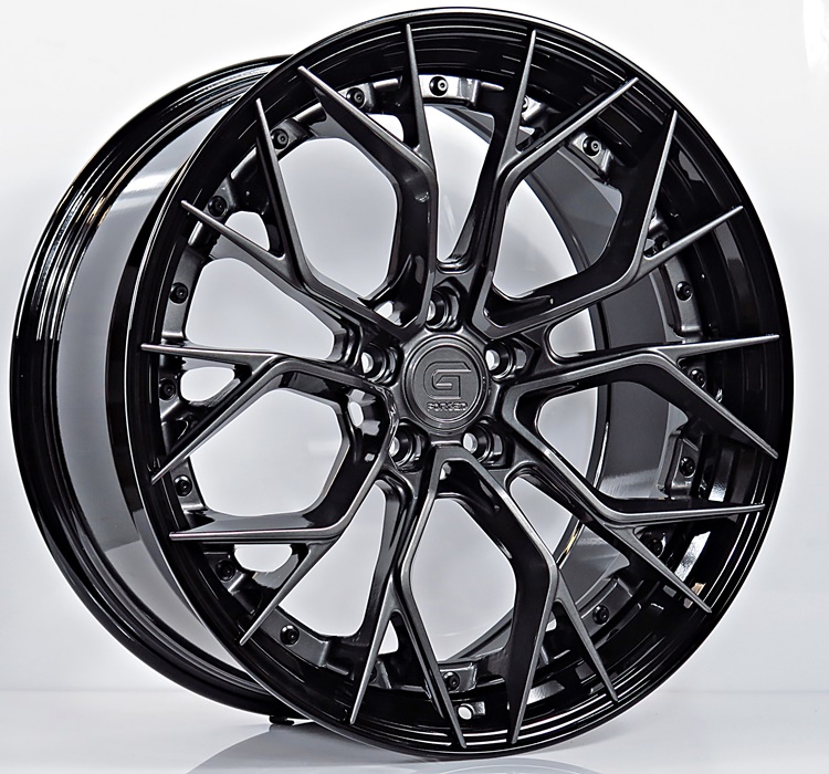 ล้อแม็กแท้2ชิ้น G-Forged GF09 5รู114 สีDarkGMglossBlack ET32-40 F8.5 R10-20นิ้ว ล้อแม็ก ล้อแม็กแท้2ชิ้น G-Forged GF09 5รู114 สีDarkGMglossBlack ET32-40 F8.5 R10-20นิ้ว