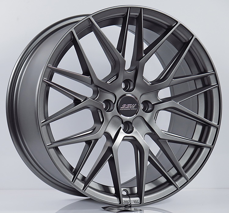 ล้อแม็กซ์ใหม่ SSW S348 Vorsteiner 4รู100 ET38 สีเทา 8-17นิ้ว ล้อแม็ก ล้อแม็กซ์ใหม่ SSW S348 Vorsteiner 4รู100 ET38 สีเทา 8-17นิ้ว