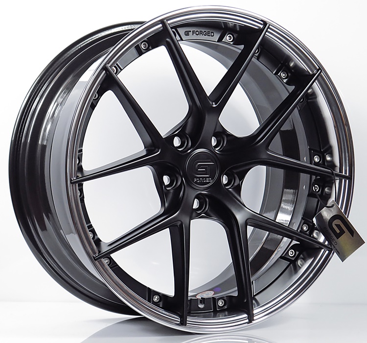 ล้อแม็กแท้2ชิ้น G-Forged GF08 5รู114 สีดำด้านขอบเงา ET32-40 F8.5 R9.5-19นิ้ว ล้อแม็ก ล้อแม็กแท้2ชิ้น G-Forged GF08 5รู114 สีดำด้านขอบเงา ET32-40 F8.5 R9.5-19นิ้ว