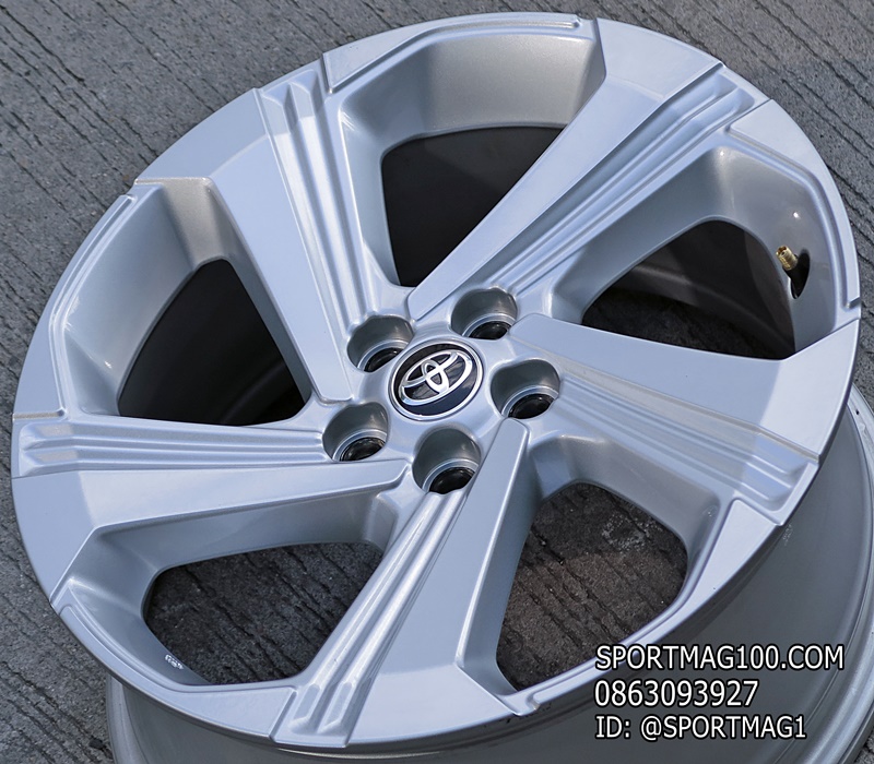 ล้อแม็กป้ายแดง Toyota YarisCross 5รู100 ซิลเวอร์ 6.5-17นิ้ว(ลาดพร้าว-รามอินทรา) ล้อแม็ก ล้อแม็กป้ายแดง Toyota YarisCross 5รู100 ซิลเวอร์ 6.5-17นิ้ว(ลาดพร้าว-รามอินทรา)