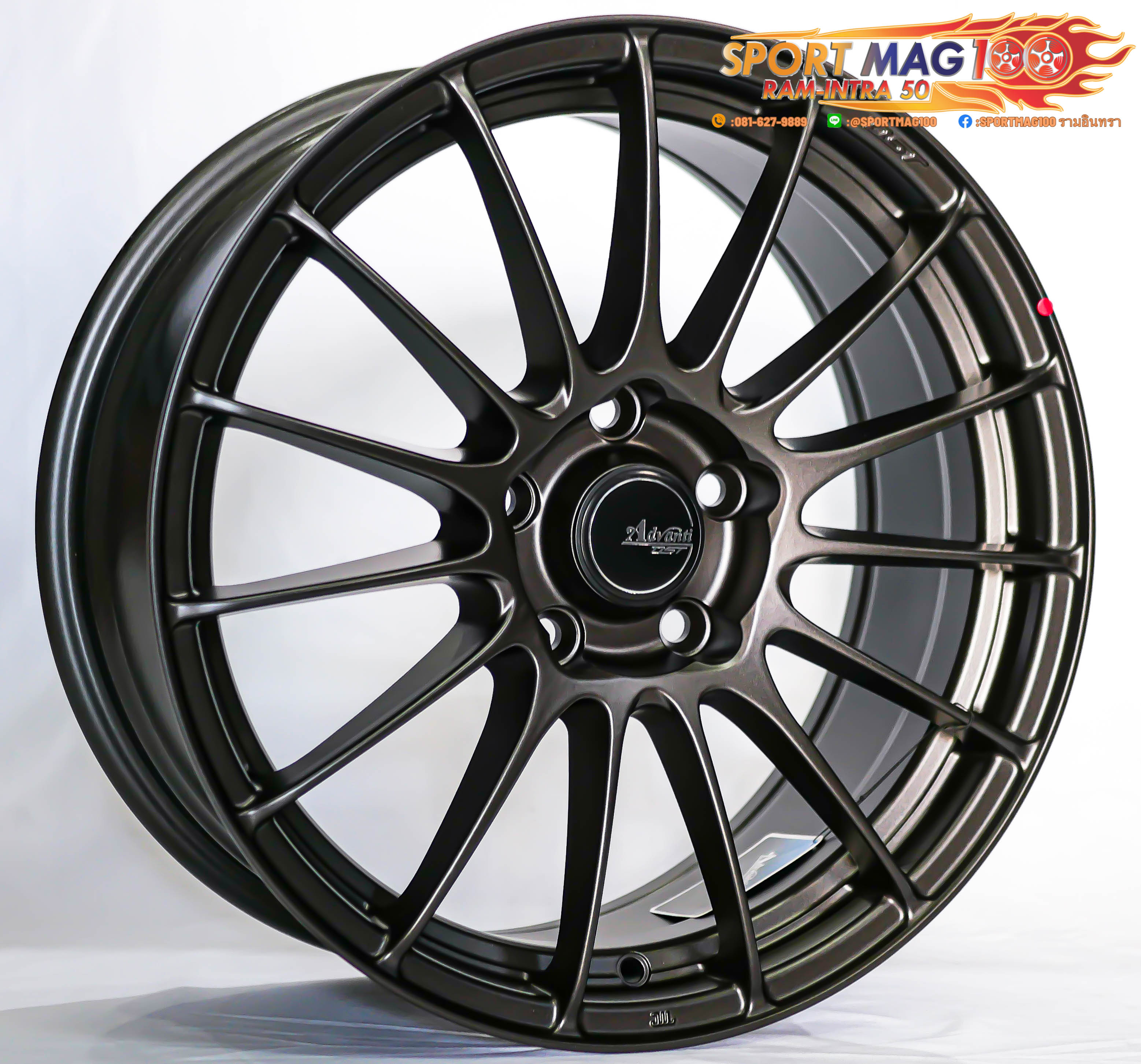 ล้อแม็กใหม่ Advanti FlowForming INIZIO 5รู114 ET45 กันด้าน 7.5-17นิ้ว ล้อแม็ก ล้อแม็กใหม่ Advanti FlowForming INIZIO 5รู114 ET45 กันด้าน 7.5-17นิ้ว