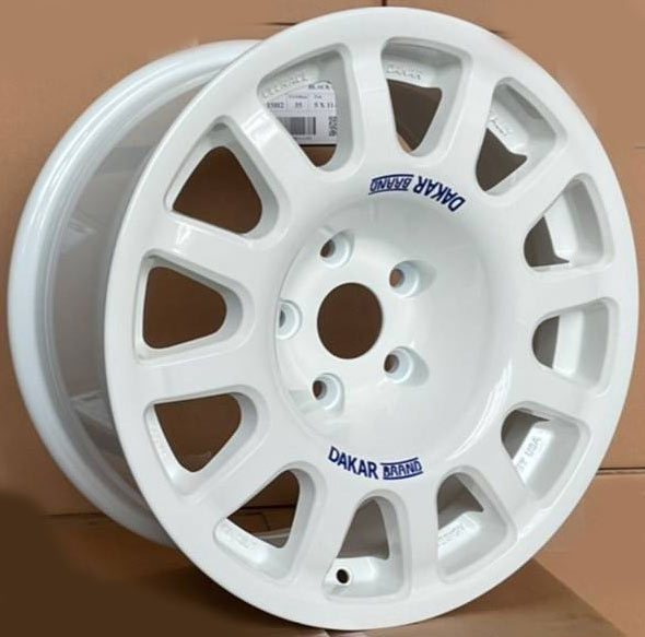 ล้อแม็กใหม่ DAKAR 5รู114 ET20 สีขาว 8-16นิ้ว(สำหรับกระบะ 5รู และเก๋ง SUV) ล้อแม็ก ล้อแม็กใหม่ DAKAR 5รู114 ET20 สีขาว 8-16นิ้ว(สำหรับกระบะ 5รู และเก๋ง SUV)