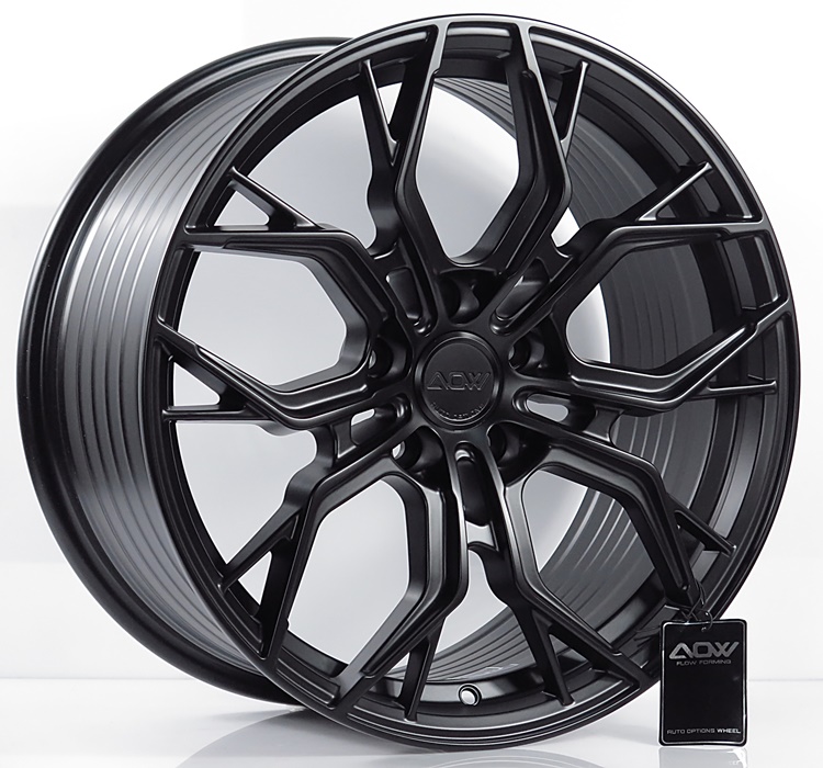 ล้อแม็กใหม่เบา FlowForming FF03 5รู112 ET35 ดำด้าน 8.5-18นิ้ว ล้อแม็ก ล้อแม็กใหม่เบา FlowForming FF03 5รู112 ET35 ดำด้าน 8.5-18นิ้ว