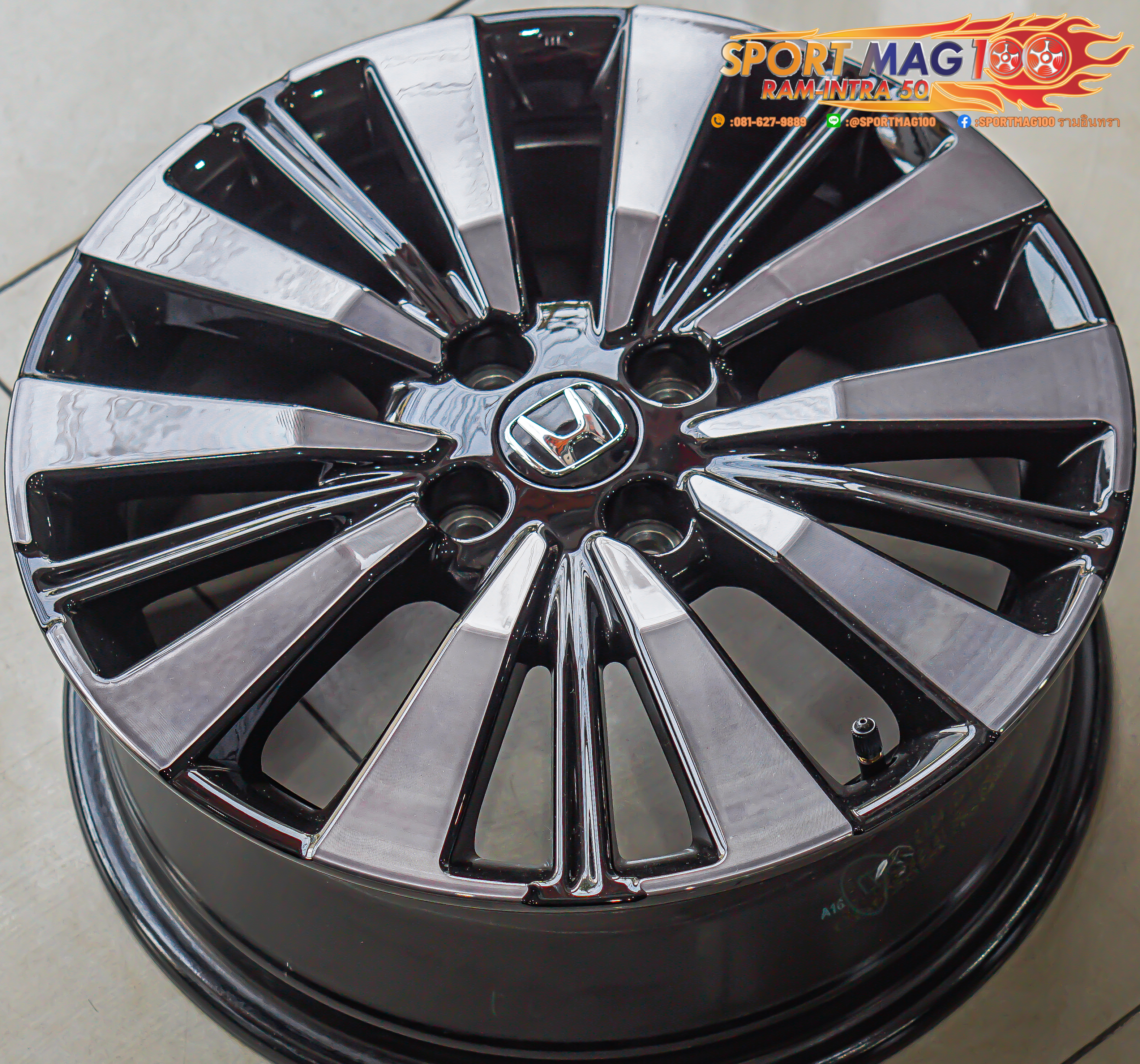 ล้อแม็ก Honda NewCITY ขอบ16นิ้ว 4รู100 ET45 เทาหน้าเงา กว้าง 6นิ้ว (รามอินทรา) ล้อแม็ก ล้อแม็ก Honda NewCITY ขอบ16นิ้ว 4รู100 ET45 เทาหน้าเงา กว้าง 6นิ้ว (รามอินทรา)