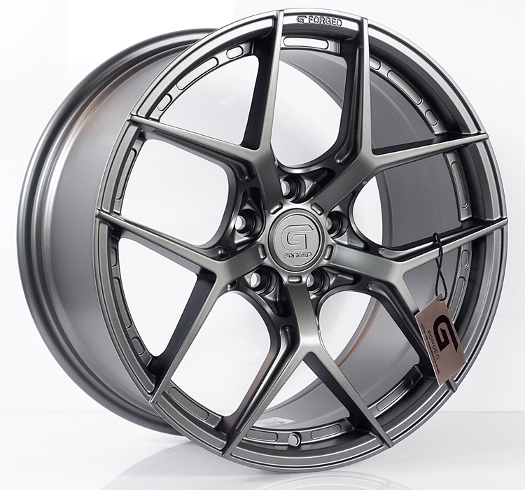 ล้อแม็กแท้ G-Forged GF01M 5รู114 สีTitaniumGreyMatt et35 8.5-18นิ้ว ล้อแม็ก ล้อแม็กแท้ G-Forged GF01M 5รู114 สีTitaniumGreyMatt et35 8.5-18นิ้ว